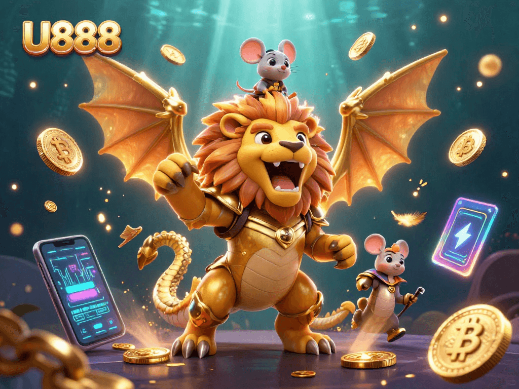 Experience U888's captivating games with a chimera winning amidst crypto excitement.