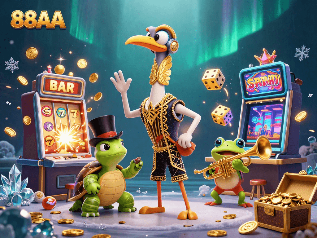 Spin to win big with 88AA's exciting slots and casino games in a lively party atmosphere.