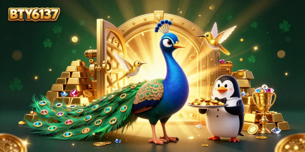 Engage in thrilling action at BTY6137 with aristocratic characters amid overflowing treasure and dynamic game elements.
