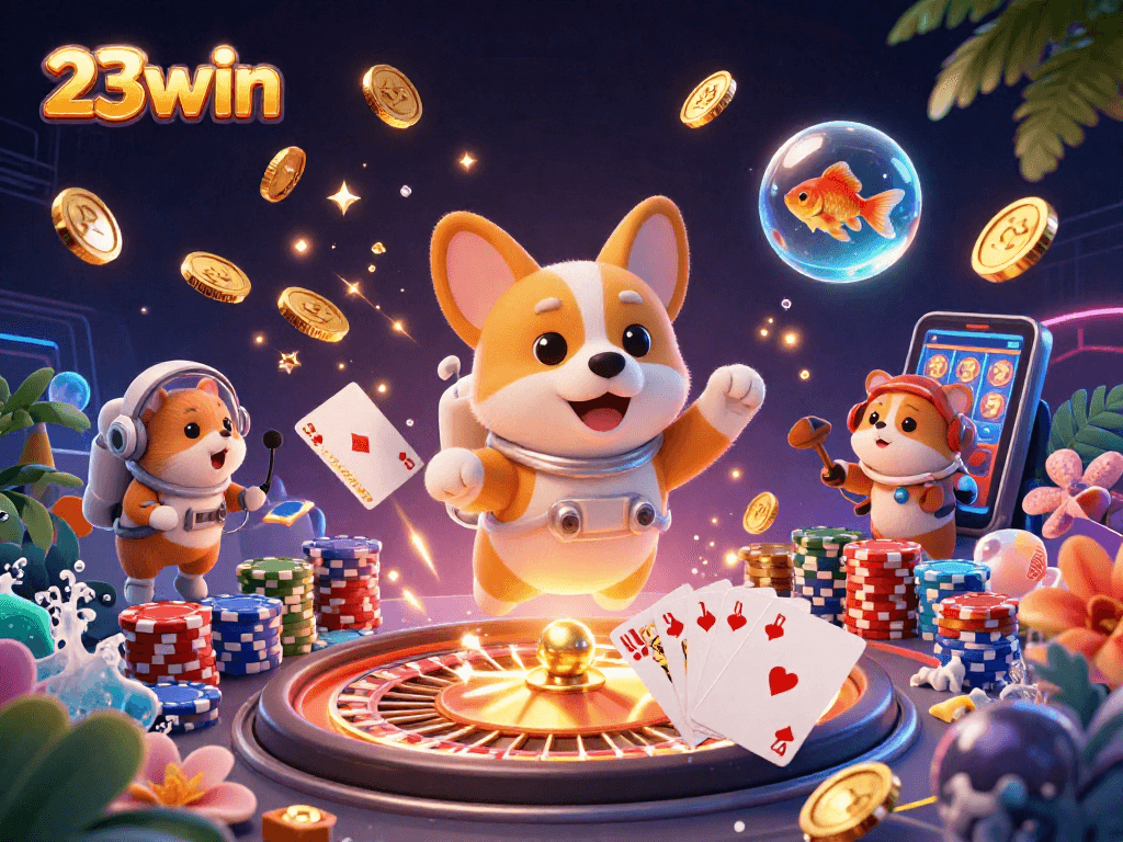 Experience thrilling moments with 23win at a vibrant online casino featuring interactive games.