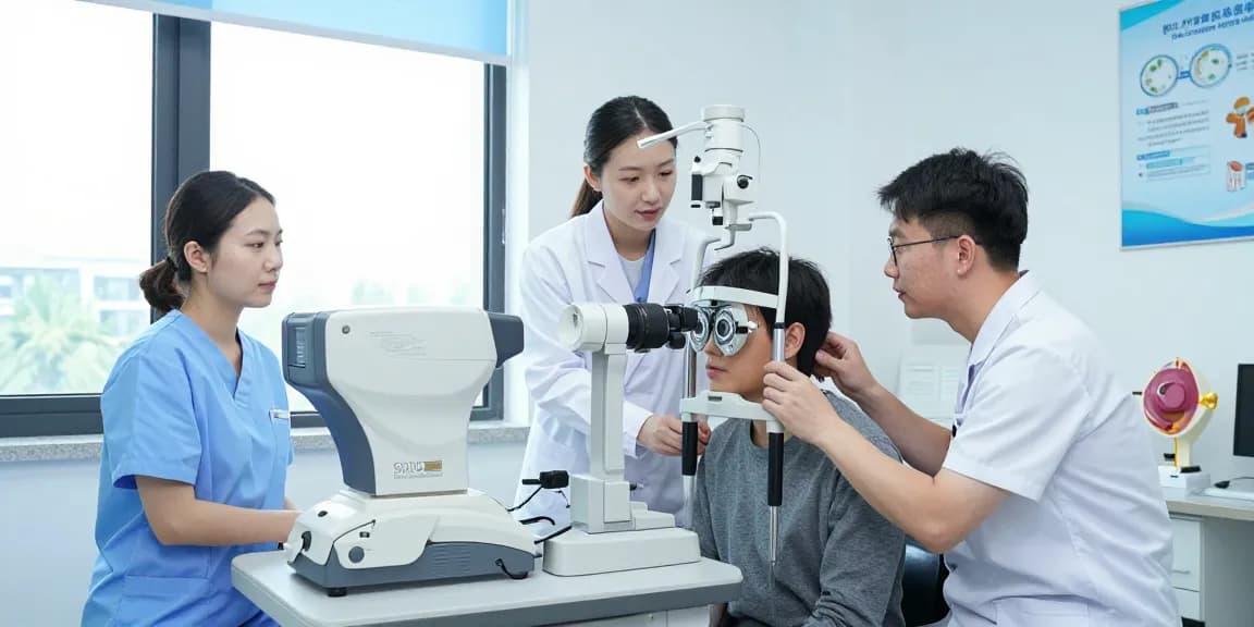 Expert care at snuseoulglobal.com/ru, patient examination at SNU Eye Clinic.