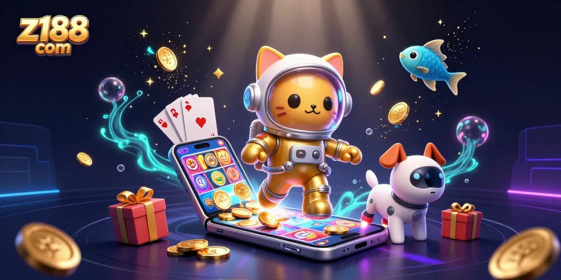 Experience thrilling gaming at z188 com with vivid 3D casino action, slot games, and cosmic excitement.