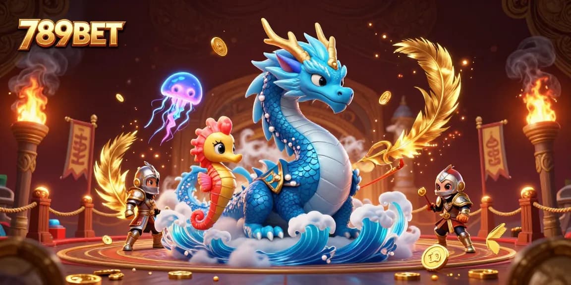 Experience thrilling oceanic gaming with 789BET's vibrant underwater casino adventure.