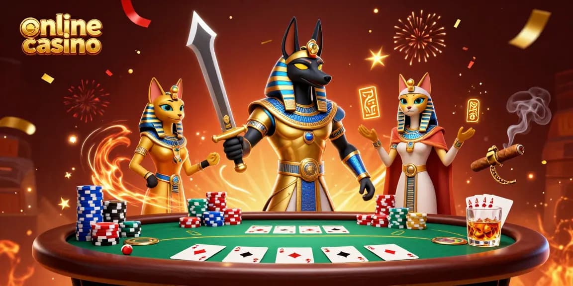 Play exciting games at online casino albania with vibrant characters and dynamic poker elements.