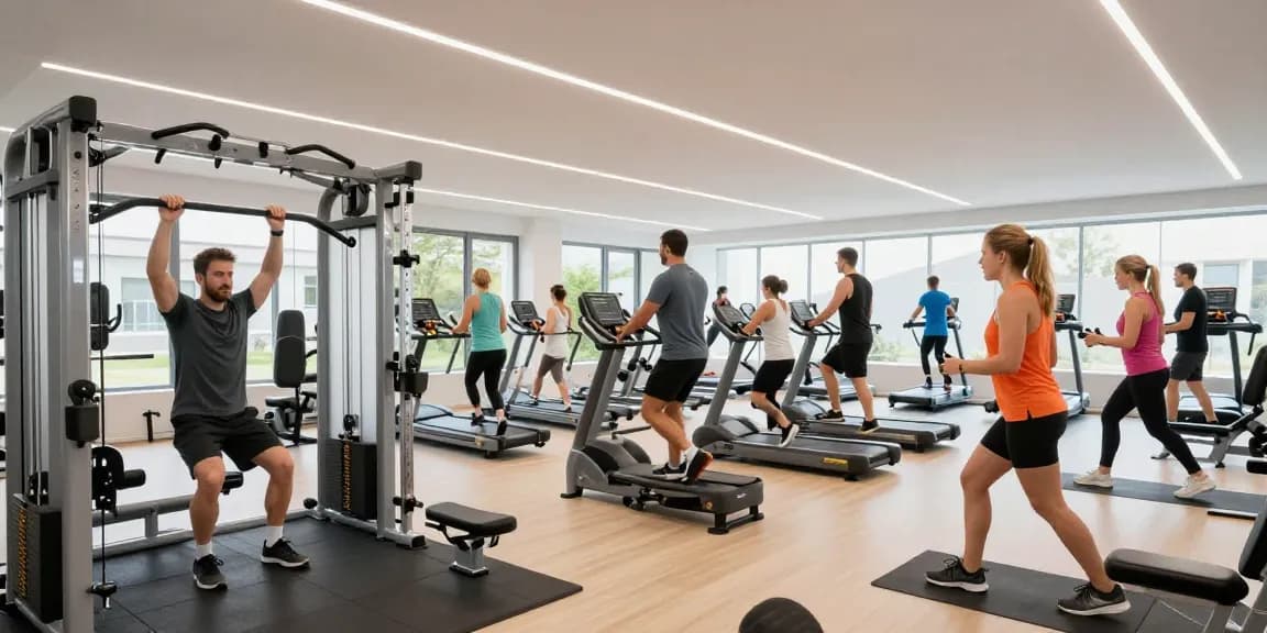 Sportschool in Amersfoort providing quality fitness services and patient care in a modern wellness center