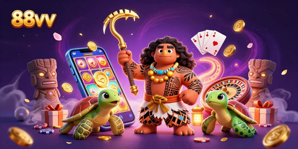 Experience thrilling wins at 88vv with engaging slot games and vibrant casino elements.