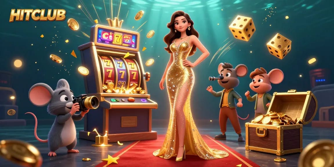 Join the excitement at HITCLUB with vibrant casino elements and stunning visuals.