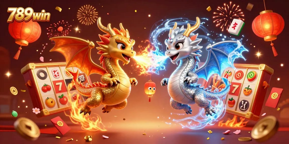 Engage in thrilling gameplay at 789win with vibrant slot reels surrounded by action-packed casino elements.