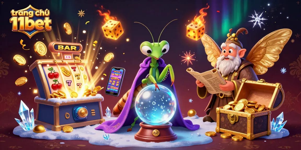 Experience the captivating world of trang chủ 11bet with vibrant 3D casino characters and dynamic gaming elements.
