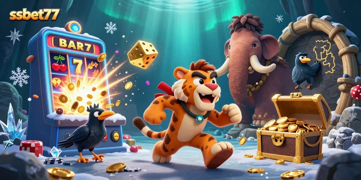 Experience thrilling gaming at ssbet77 with captivating slots and jackpots amidst a vibrant casino scene.