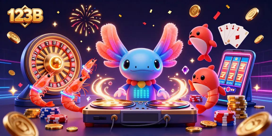 Experience thrilling gaming with 123B; vibrant casino characters showcasing entertainment and excitement.