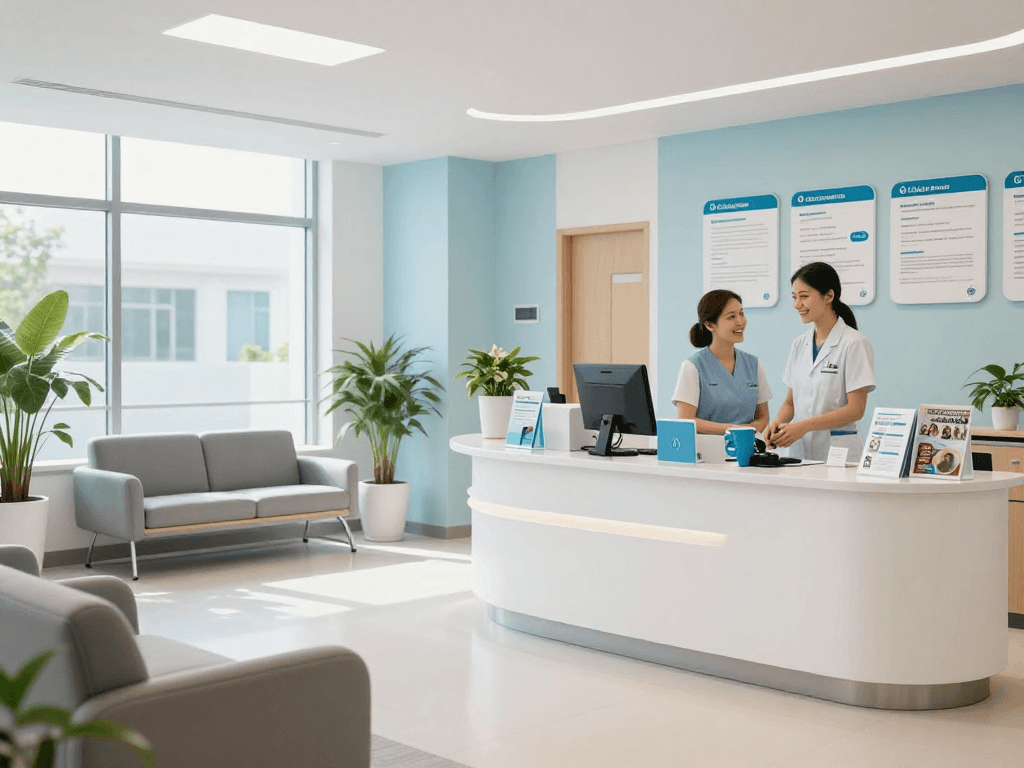 Psychiatric assessment at a trusted healthcare clinic, patient care environment, compassionate doctor consultation.