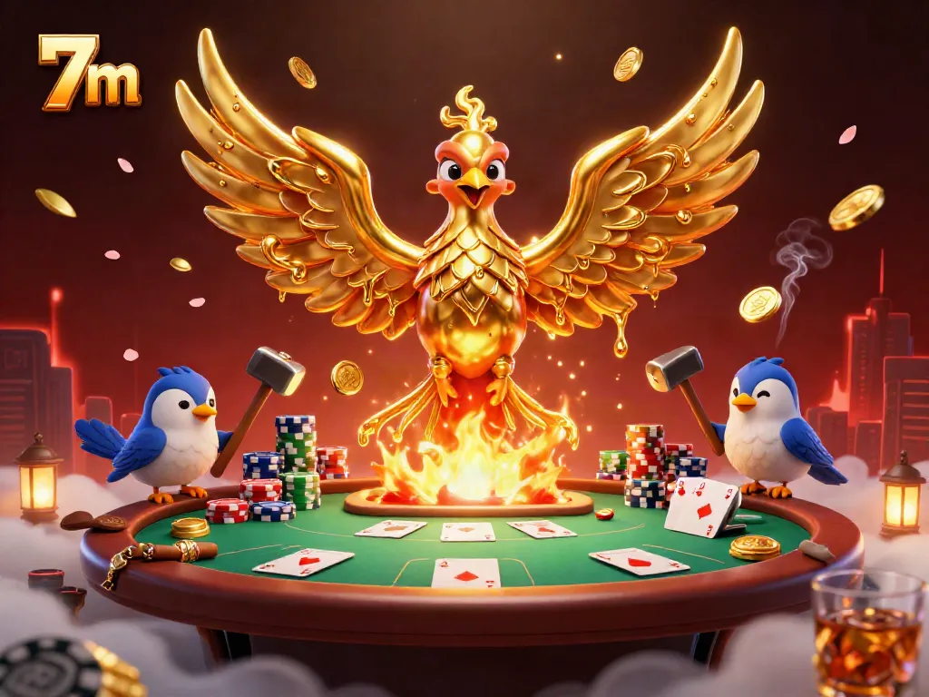 Engage with exciting live gaming experiences capturing 7m's dynamic and colorful casino scene.
