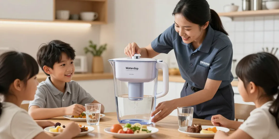 Waterdrop ED01AW Electric Water Filter Pitcher installation by local professional service provider, ensuring quality service and trusted community solution.