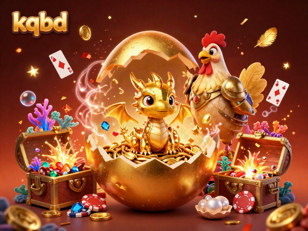 Experience kqbd live action with a golden dragon, poker chips, and an underwater treasure theme.
