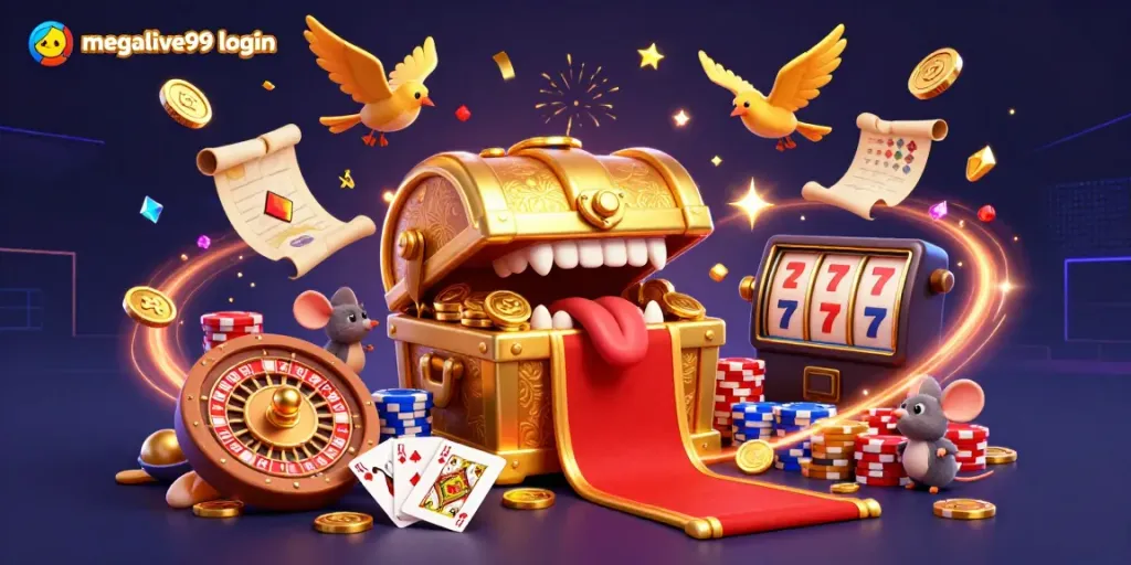 Gandakan kemenangan Anda dengan megalive99 login untuk menjelajahi permainan kasino yang seru.