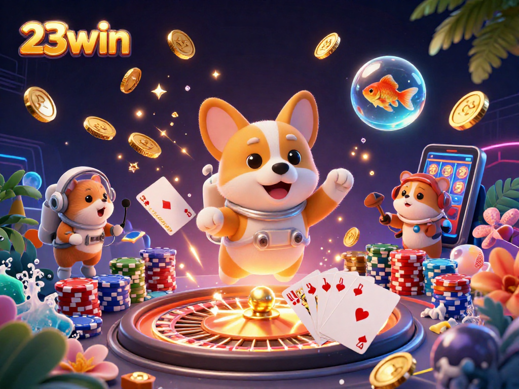 Experience thrilling moments with 23win at a vibrant online casino featuring interactive games.