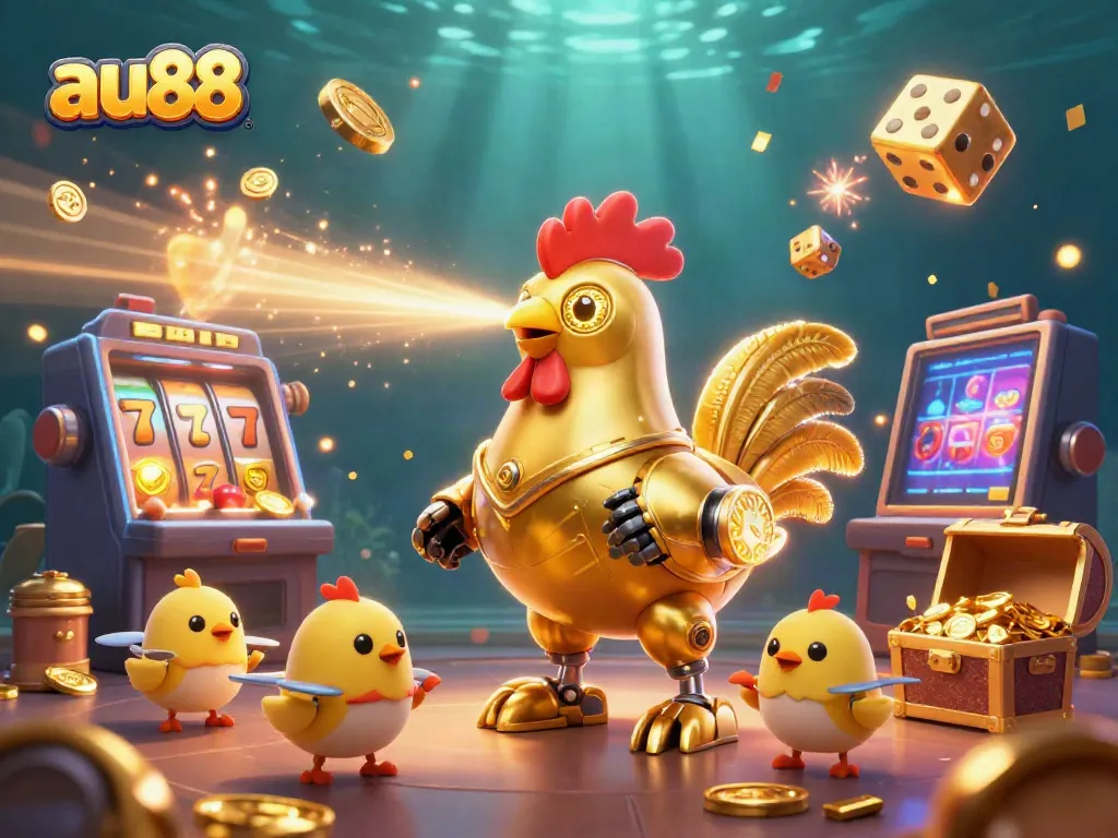 Experience the excitement of au88 online casino with dynamic slot machines and colorful game elements.