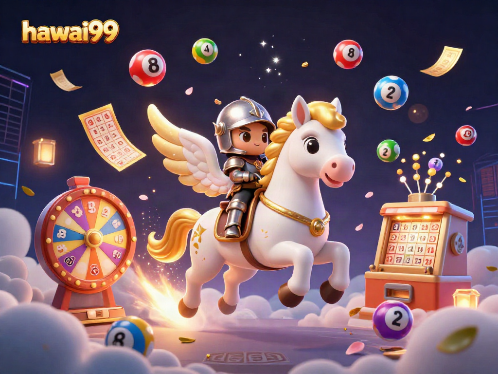 Play the exciting hawai99 lottery game with dynamic elements and colorful visuals