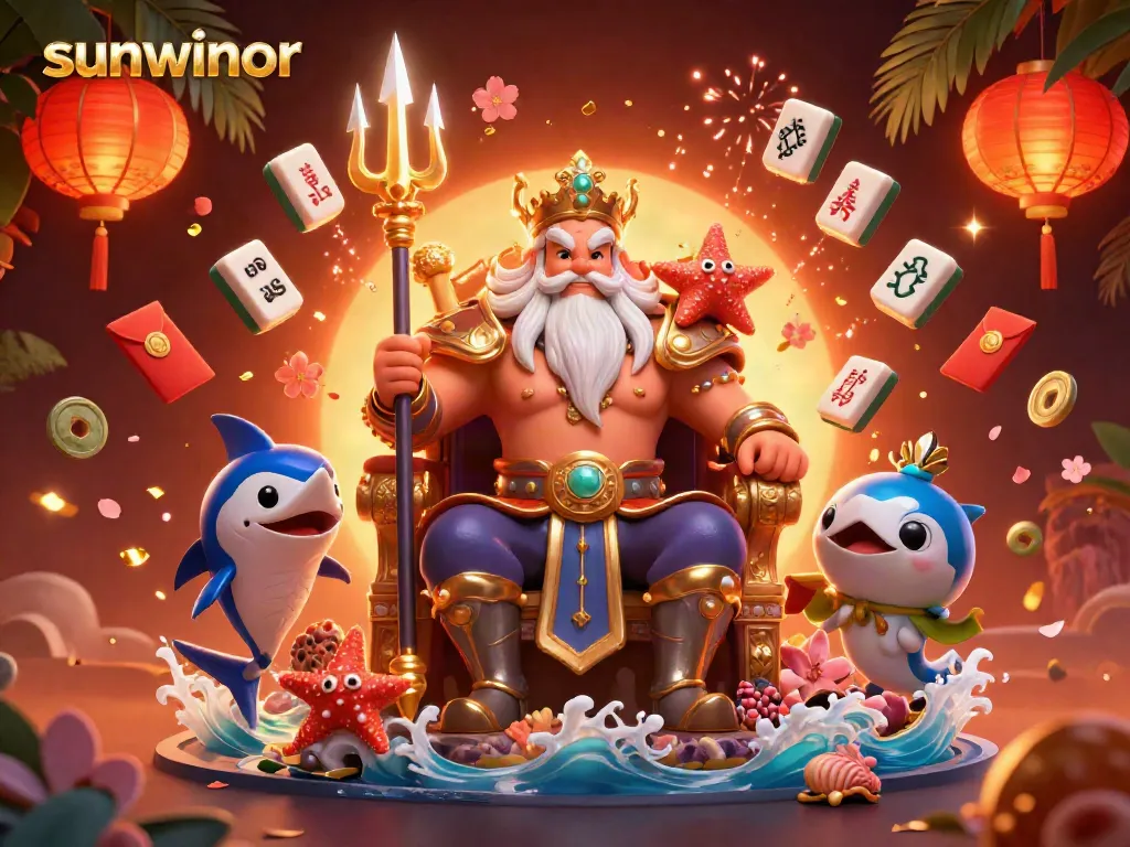 Experience thrilling gameplay at sunwinor featuring vibrant casino elements and energetic characters.