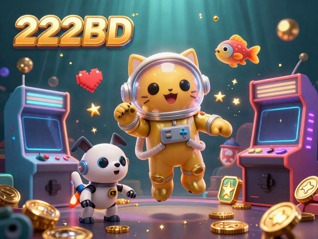 Engage with the vibrant universe of 222BD through a dynamic casino-themed adventure.