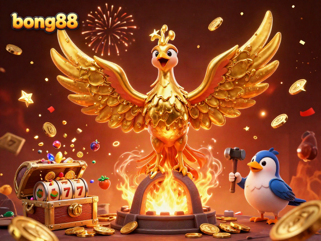 Bong88 invites players to a dazzling online casino world with energetic slot reels bursting with gold.