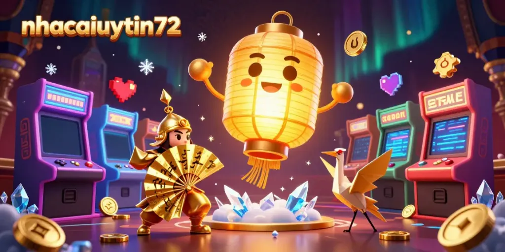 Experience exhilarating wins with nhacaiuytin72's vibrant casino spirits illuminating the night market.