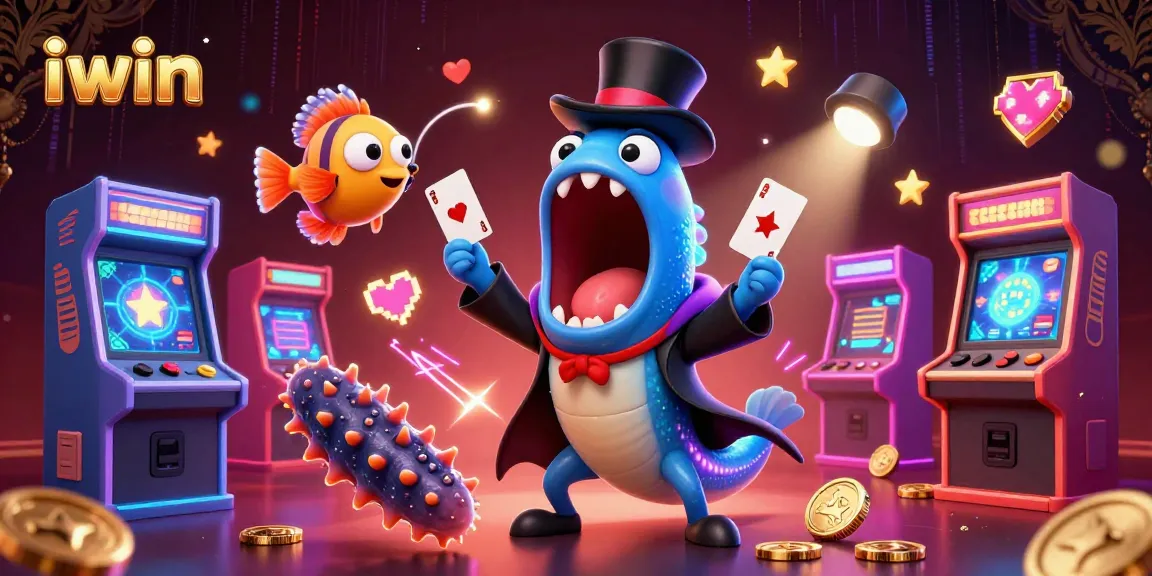 Play exciting games at iwin with a vibrant underwater casino magic scene.