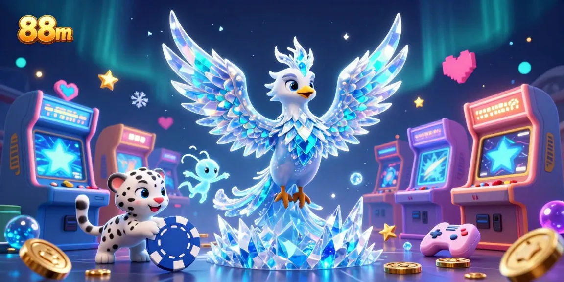 Engage with exciting 88m games featuring sparkling elements and captivating characters!